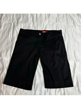 Juniors Dickies Black Bermuda Shorts Size 9